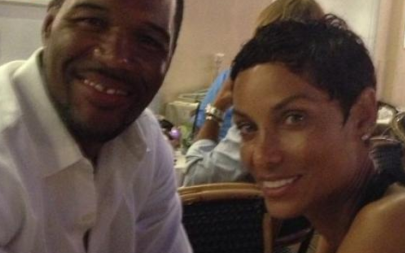 nicole murphy and michael strahan