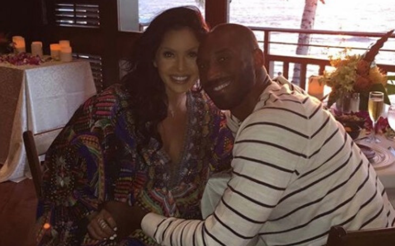 how did kobe meet vanessa