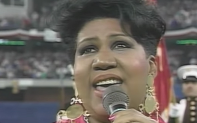 aretha franklin singing