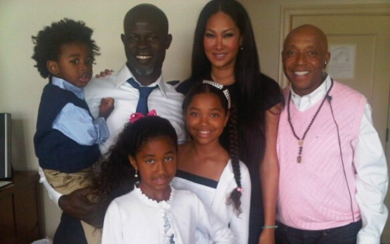 kimora lee simmons djimon hounsou russell simmons