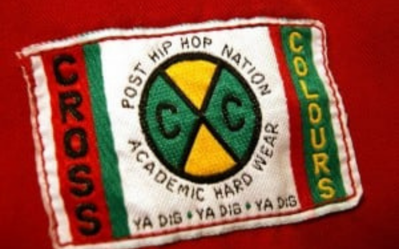 cross colours label