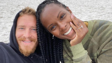 tika sumpter and nicholas james love engaged